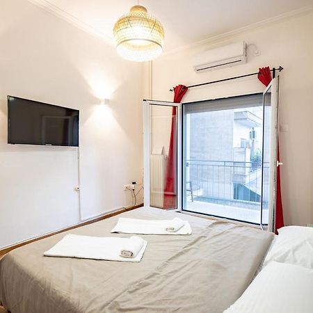 Panormou Metro Station 1 Bedroom 2 Persons Flat Athens Luaran gambar